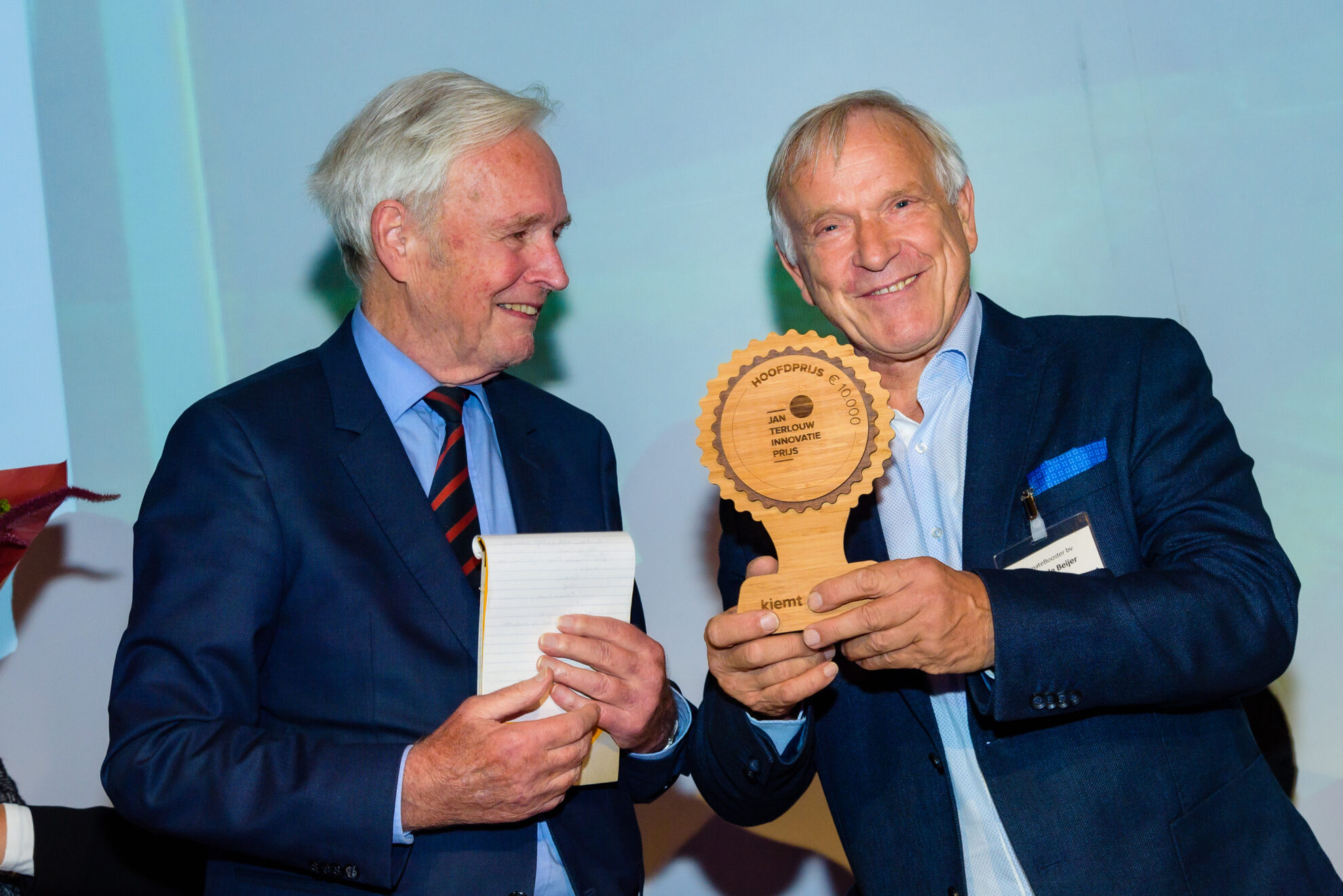 ClimateBooster wint de Jan Terlouw Innovatieprijs 2019