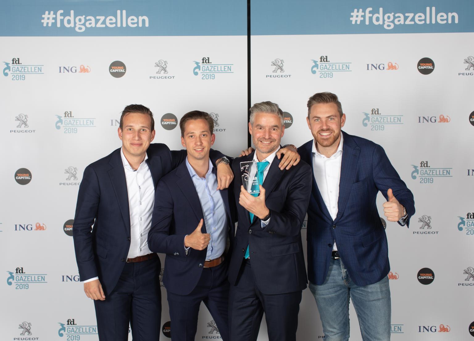 IPKW’ers Luminis en Kracht Recruitment winnen FD Gazellen award 2019