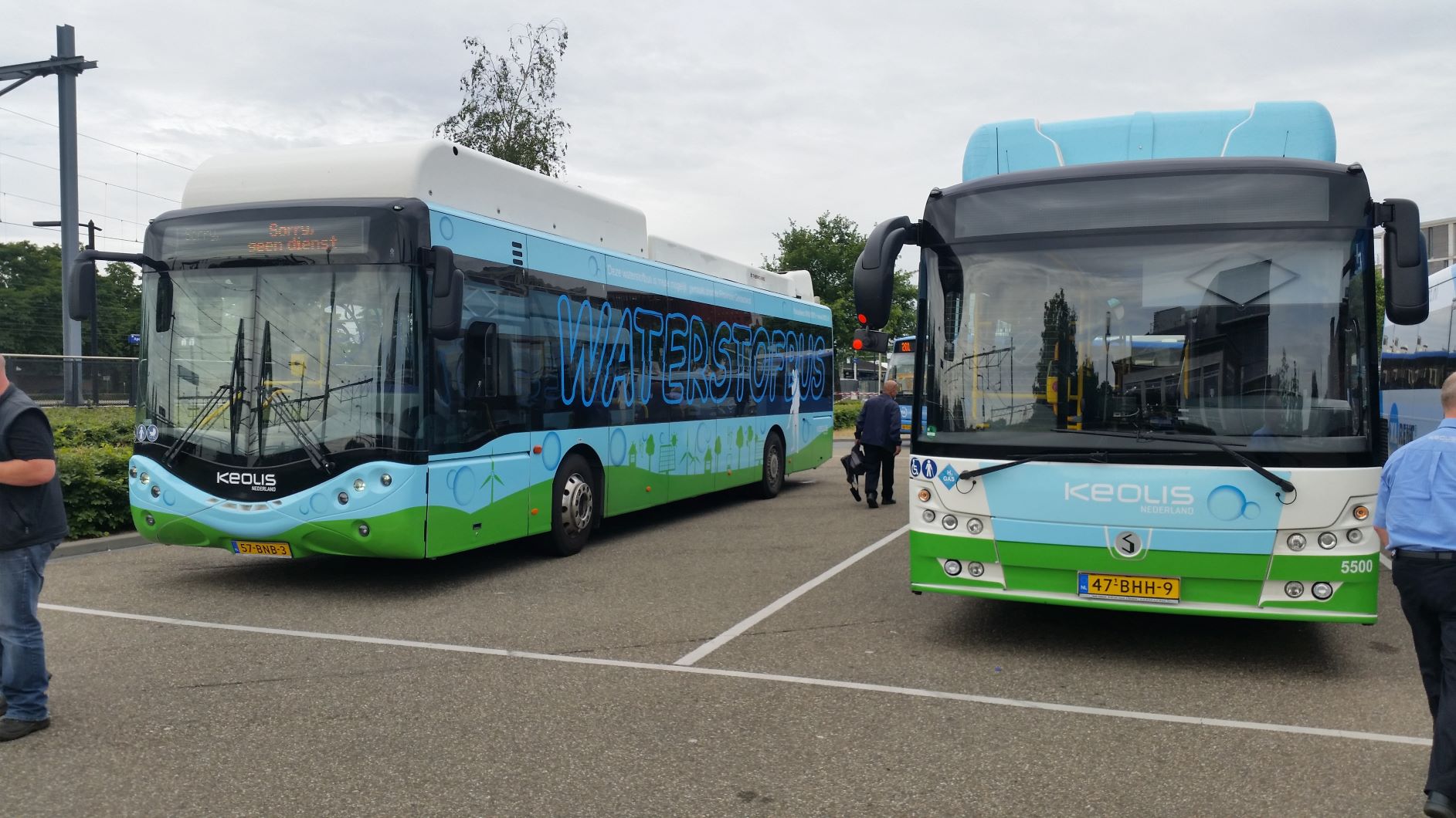 Waterstofbussen in Gelderse dienstregeling Keolis presteren uitstekend