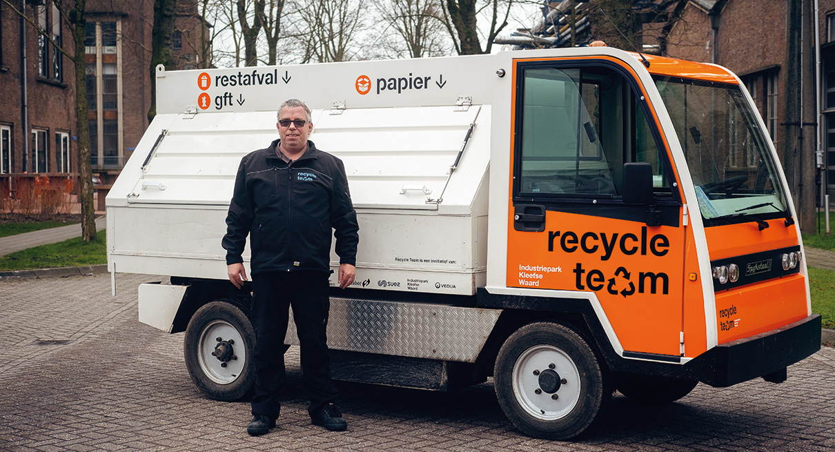 Ontmoet Frans van het recycleteam