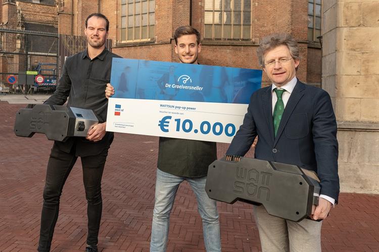 300ste Groeiversneller uitgereikt aan IPKW’er Wattsun