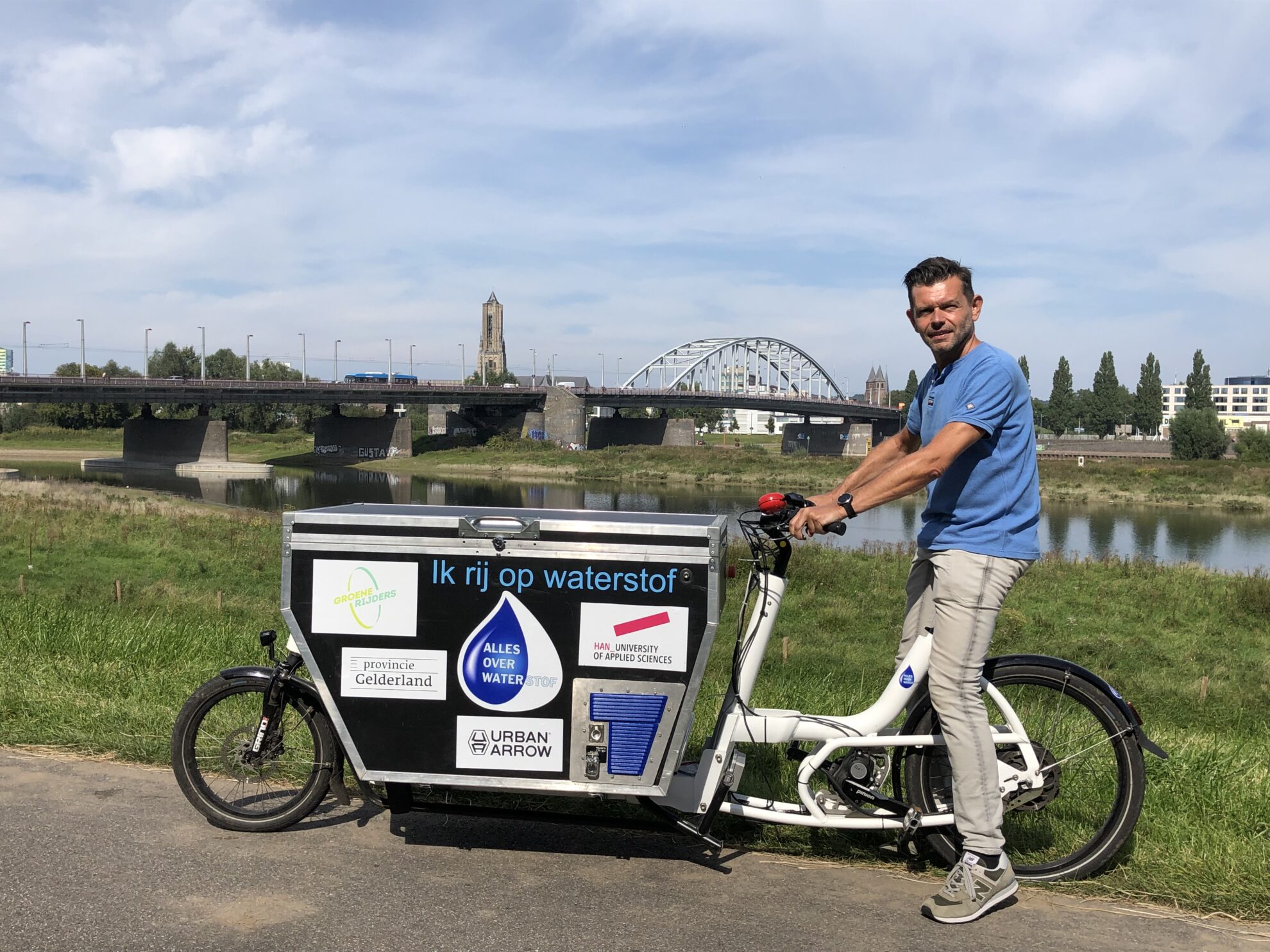 Prototype Nederlandse HydroCargo bakfiets onthuld