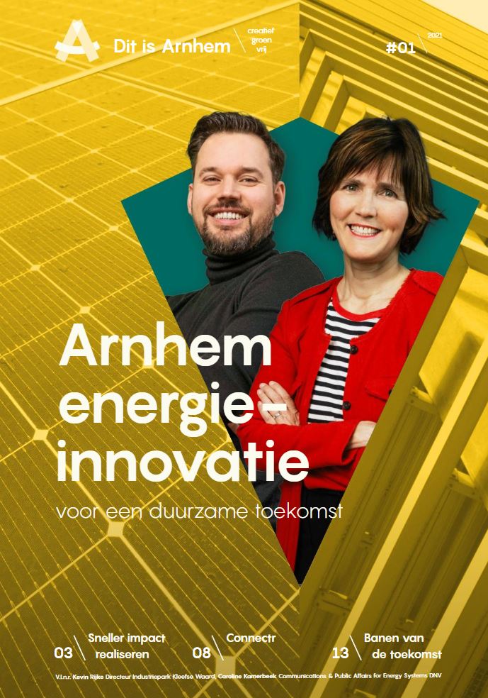 Bedrijvenkrant over energie-innovatie in Arnhem