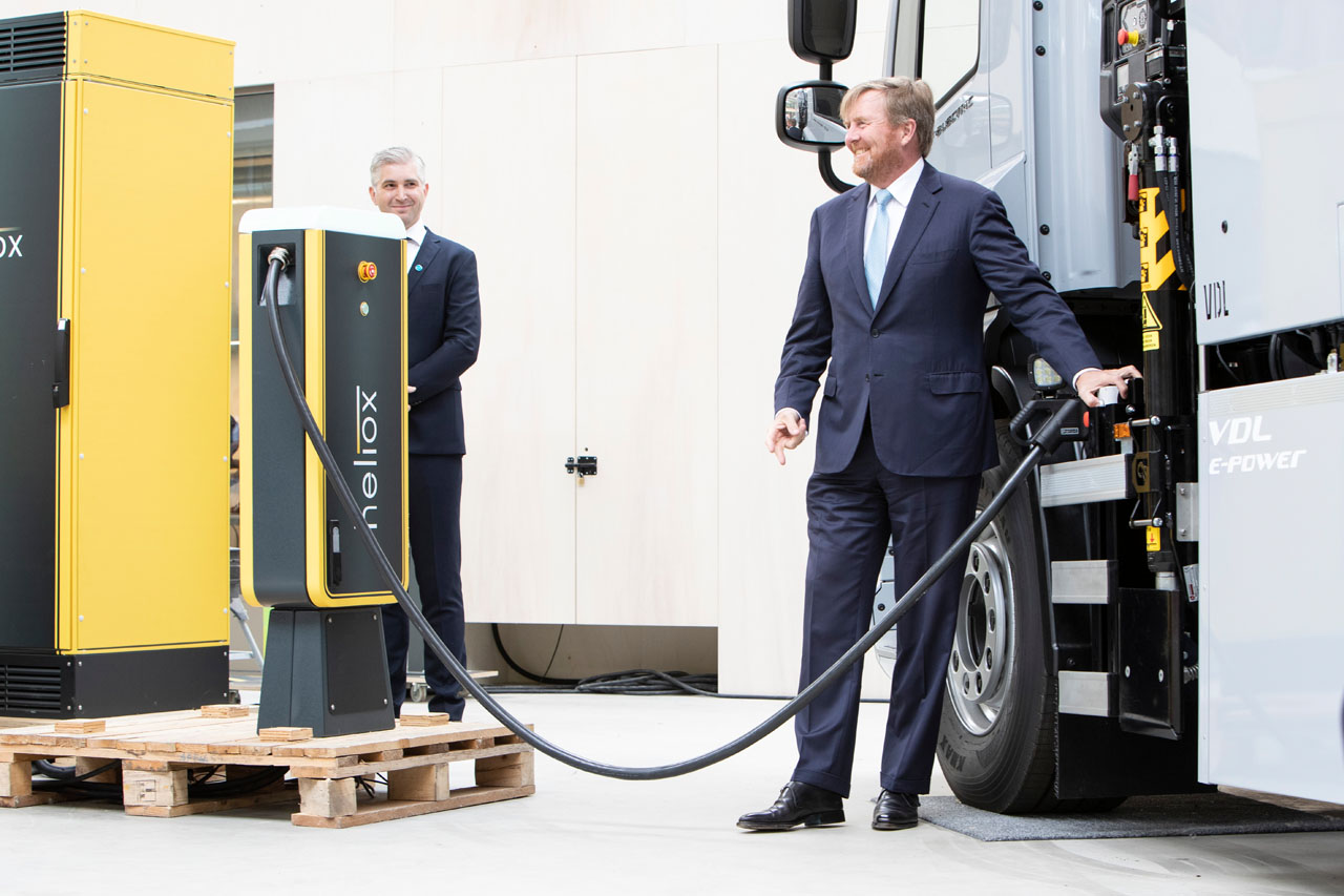 ElaadNL Testlab feestelijk geopend door Koning Willem-Alexander