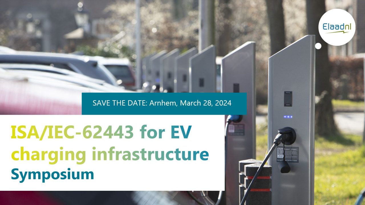 Symposium: ISA/IEC-62443 voor EV-laadinfrastructuur